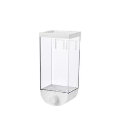 image-Kitchen Food Storage Easy Press Container Cereal Dispenser Wall Mounted Food Storage Box