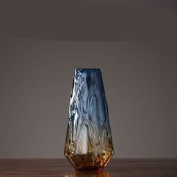 image-Colorful Gradually Changing Hydroponic Glass Vase Ornaments
