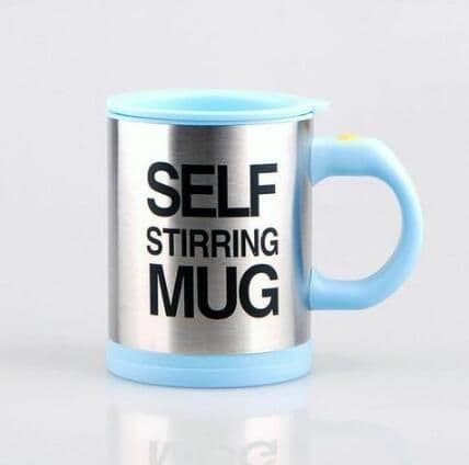 image-Automatic Lazy Self Stirring Magnetic Mug Creative 304 Stainless Steel Coffee Milk Mixing Cup Blender Smart Mixer Thermal Cup