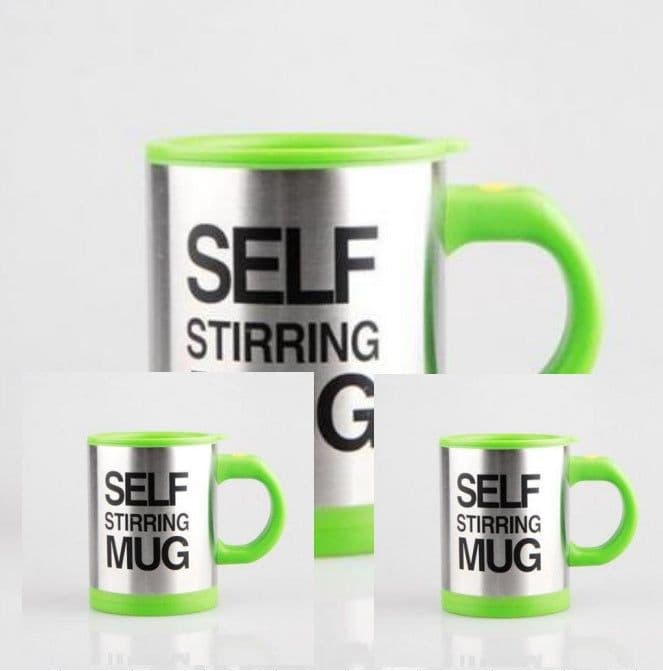 image-Automatic Lazy Self Stirring Magnetic Mug Creative 304 Stainless Steel Coffee Milk Mixing Cup Blender Smart Mixer Thermal Cup