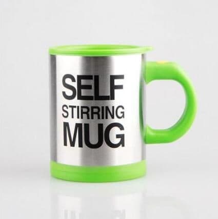 image-Automatic Lazy Self Stirring Magnetic Mug Creative 304 Stainless Steel Coffee Milk Mixing Cup Blender Smart Mixer Thermal Cup