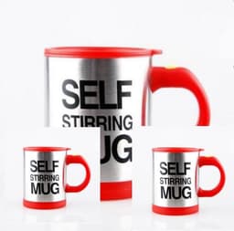 image-Automatic Lazy Self Stirring Magnetic Mug Creative 304 Stainless Steel Coffee Milk Mixing Cup Blender Smart Mixer Thermal Cup