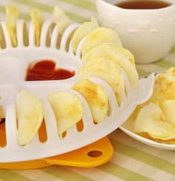 image-Potato Chips Plastic Maker Kitchen Accessories Gadget Healthy Home Low Calories Kitchen Cooking Tools Cozinha