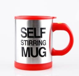 image-Automatic Stirring Glass Lazy Electric Mug Stainless Steel Electric Rotating Coffee Cup