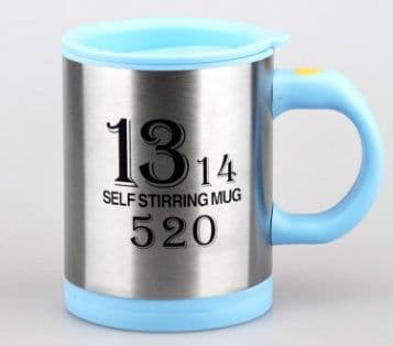 image-Automatic Stirring Glass Lazy Electric Mug Stainless Steel Electric Rotating Coffee Cup