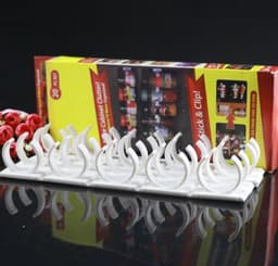 image-Clip N Store Storage Rack Spice Rack Kitchen Supplies Gadgets Bottle Racks
