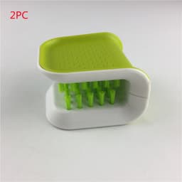image-U-Shaped Knife And Cutlery Cleaner Brush Home Kitchen Cleaning Brushes Bristle Scrub Kitchen Washing