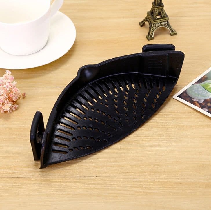 image-Household Water Filter Noodle Leak-proof Drainer For Kitchen