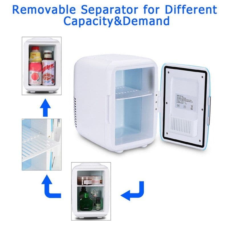 image-4L Car Refrigerator Mini Small Cooling And Warming Box Refrigeration Refrigeration Car