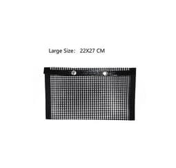 image-Reusable BBQ Grill Mesh Bag Non-stick Barbecue Baking Isolation Pad Outdoor Picnic Camping BBQ Kitchen Tools