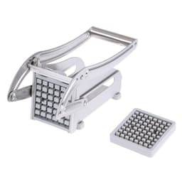 image-kitchen gadgets 2 Blades Potato Cutter Chopper Stainless French Fries Slicer for kitchen cortador de vegetales Home Kitchen Tool