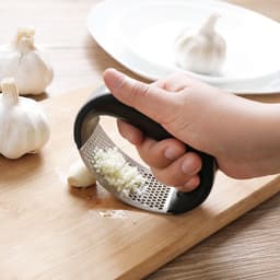 image-Stainless Steel Garlic Press Home Manual Garlic Garlic Kitchen Ginger Garlic Masher
