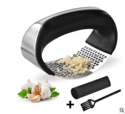 image-Stainless Steel Garlic Press Home Manual Garlic Garlic Kitchen Ginger Garlic Masher