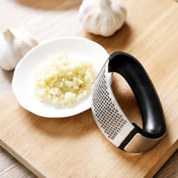 image-Stainless Steel Garlic Press Home Manual Garlic Garlic Kitchen Ginger Garlic Masher