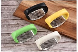 image-Stainless Steel Garlic Press Home Manual Garlic Garlic Kitchen Ginger Garlic Masher