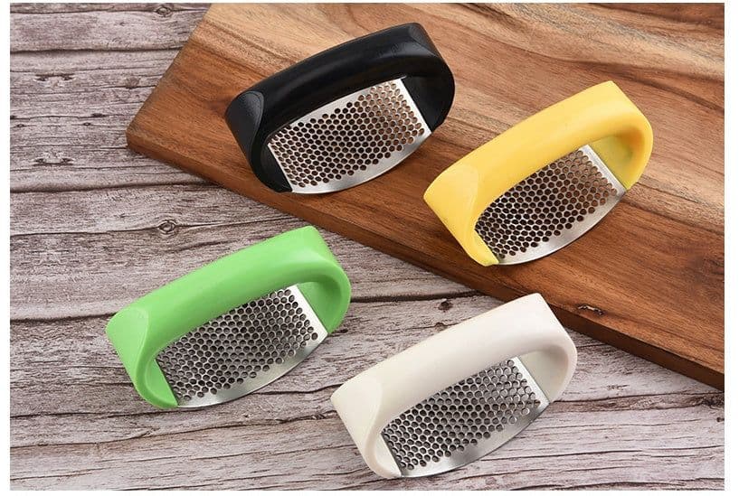 image-Stainless Steel Garlic Press Home Manual Garlic Garlic Kitchen Ginger Garlic Masher