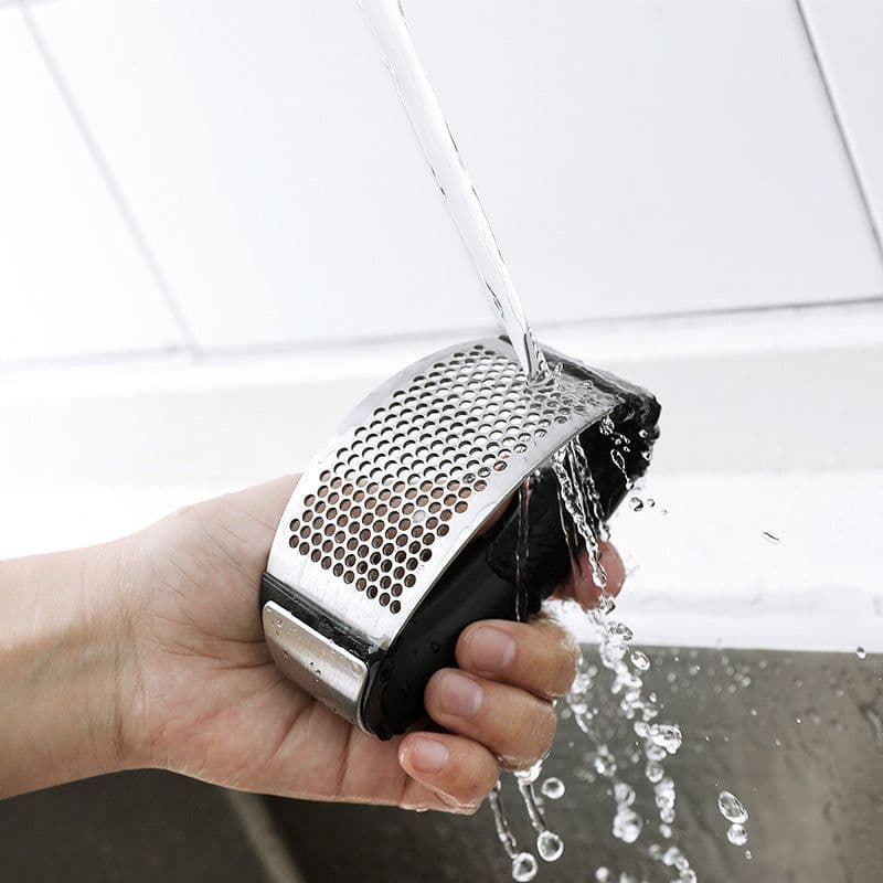 image-Stainless Steel Garlic Press Home Manual Garlic Garlic Kitchen Ginger Garlic Masher