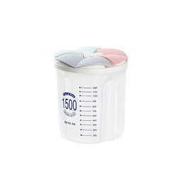 image-Healthy Containers Cereal Grain Dry Food Storage Tank Transparent Cover Plastic Case