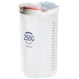 image-Healthy Containers Cereal Grain Dry Food Storage Tank Transparent Cover Plastic Case