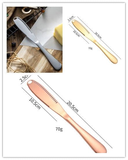 image-Stainless steel butter knife butter knife