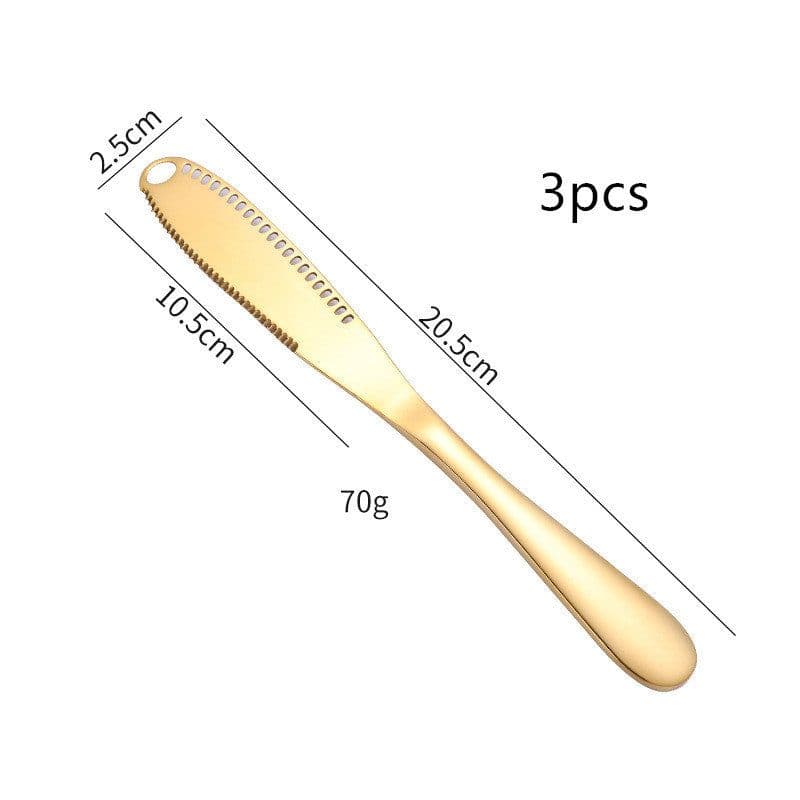image-Stainless steel butter knife butter knife