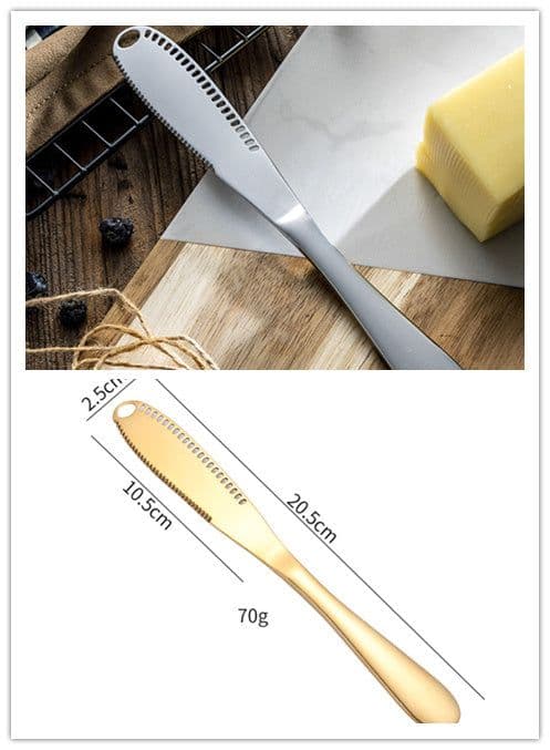 image-Stainless steel butter knife butter knife