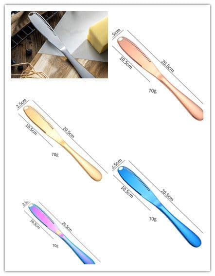 image-Stainless steel butter knife butter knife