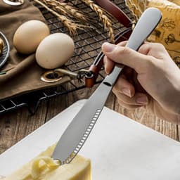 image-Stainless steel butter knife butter knife