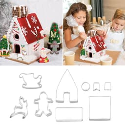 image-Christmas Cookie Mold Christmas Decorations For Make a Cookie House