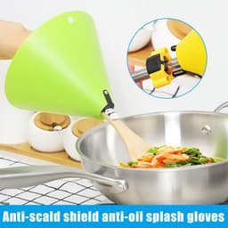 image-Stir-fried oil splash gloves