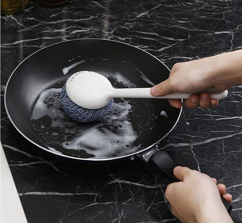 image-Nano Cleaning Scrubber Set Kitchen Decontamination Dish Washing Pot Brush