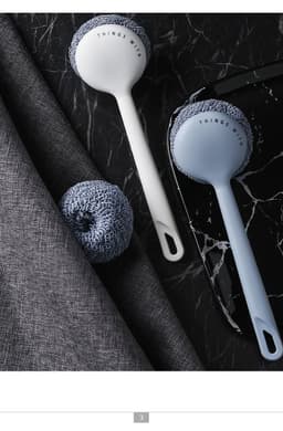 image-Nano Cleaning Scrubber Set Kitchen Decontamination Dish Washing Pot Brush