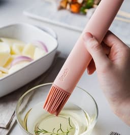 image-BBQ Basting Brush Baking Cake Bread Pastry Oil Saucer Honey Butter Brushes Barbecue Household Kitchen Tools Bakeware 1pcs