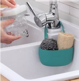 image-Free punch sink sink drain bag faucet sponge rack