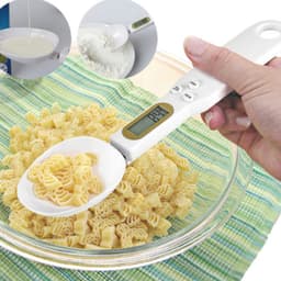 image-LCD Digital Kitchen Scale Electronic Cooking Food Weight Measuring Spoon Grams Coffee Tea Sugar Spoon Scale Kitchen Tools