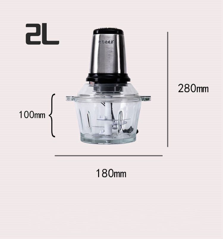 image-Electric meat grinder household meat grinder