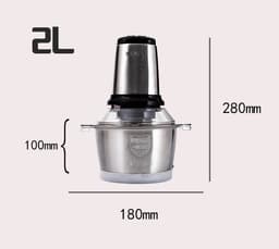 image-Electric meat grinder household meat grinder