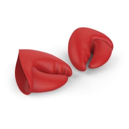 image-Creative Kitchen Gloves Silicone Red Lobster Tongs Heat Insulation Gloves
