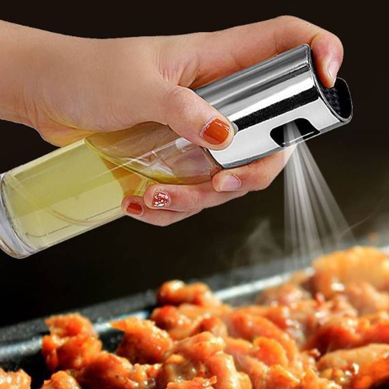 image-BBQ Healthy Kitchen Cooking Oil Vinegar Spray Bottle