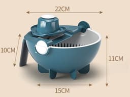 image-Nine in One Vegetable Drainage Basket