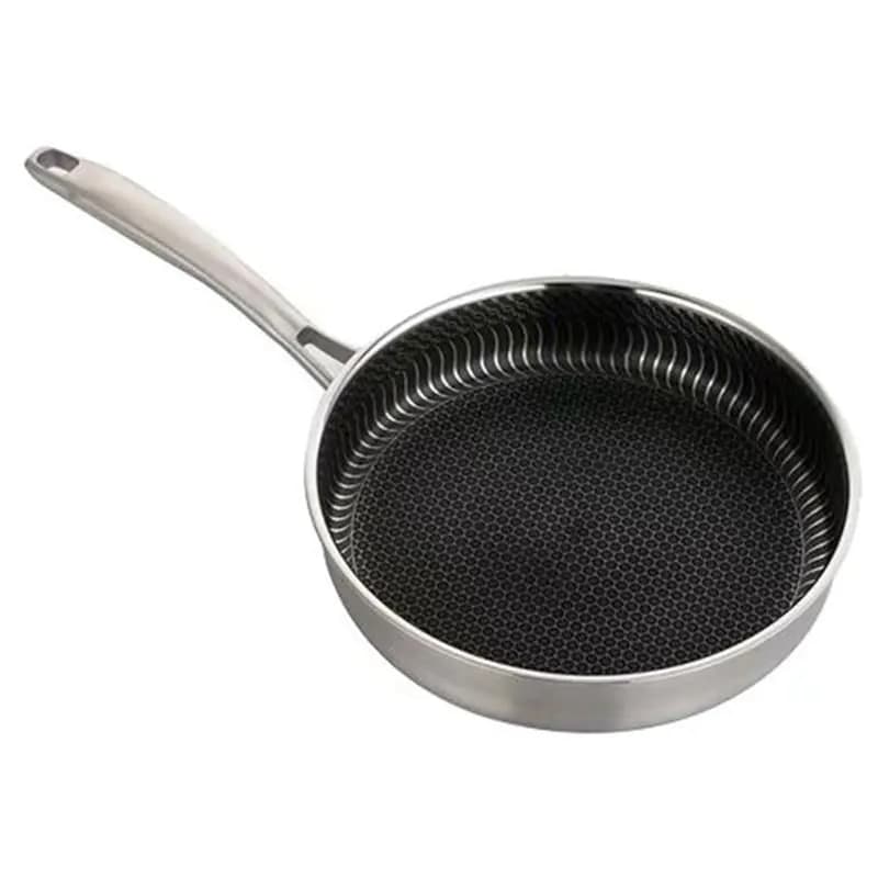 image-Stainless steel frying pan