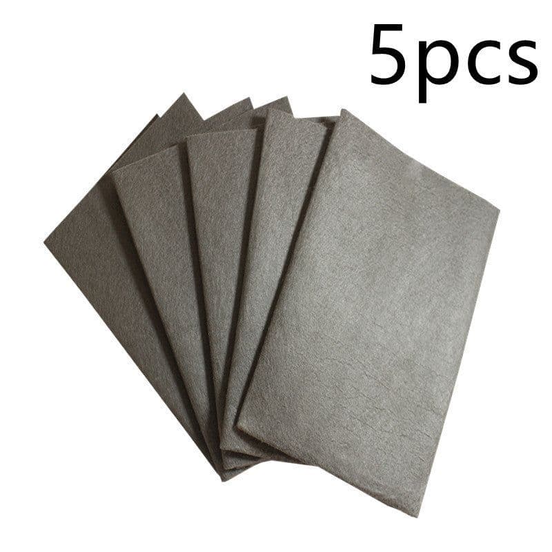 image-Thickened Magic Cleaning Cloth Microfiber Surface Instant Polishing Household Cleaning Cloth For Glass Windows Mirrors Car Kitchen Gadgets