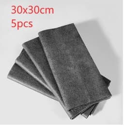image-Thickened Magic Cleaning Cloth Microfiber Surface Instant Polishing Household Cleaning Cloth For Glass Windows Mirrors Car Kitchen Gadgets