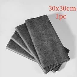 image-Thickened Magic Cleaning Cloth Microfiber Surface Instant Polishing Household Cleaning Cloth For Glass Windows Mirrors Car Kitchen Gadgets