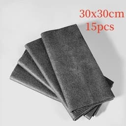 image-Thickened Magic Cleaning Cloth Microfiber Surface Instant Polishing Household Cleaning Cloth For Glass Windows Mirrors Car Kitchen Gadgets