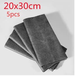 image-Thickened Magic Cleaning Cloth Microfiber Surface Instant Polishing Household Cleaning Cloth For Glass Windows Mirrors Car Kitchen Gadgets