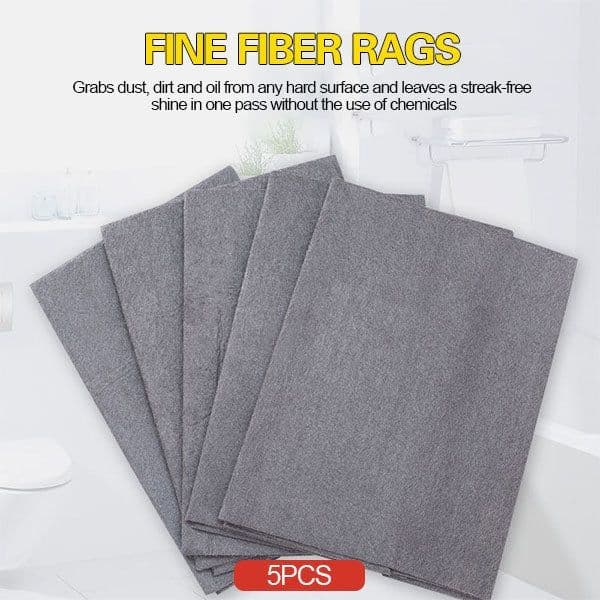 image-Thickened Magic Cleaning Cloth Microfiber Surface Instant Polishing Household Cleaning Cloth For Glass Windows Mirrors Car Kitchen Gadgets