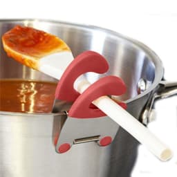 image-Stainless Steel Heat-resistant Spoon Rest Spatula Holder