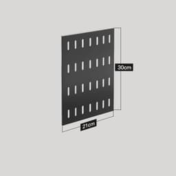 image-Stainless Steel Kitchen Wall Mounted Kitchen Storage Rack Hole Plate
