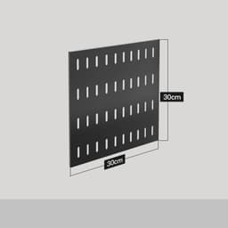 image-Stainless Steel Kitchen Wall Mounted Kitchen Storage Rack Hole Plate